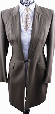 Day Suit LeCheval Kangaroo Shadow Stripe