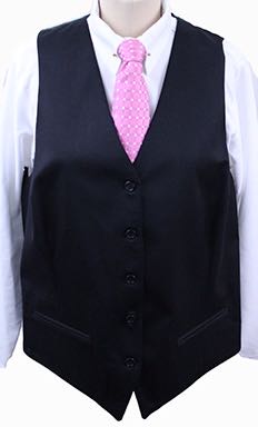 Becker Brothers Black Sheen Vest