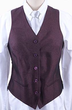 Becker Brothers Merlot Shimmer Vest