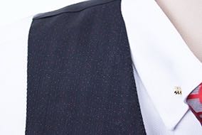 Becker Brothers Black and Red Dot Vest