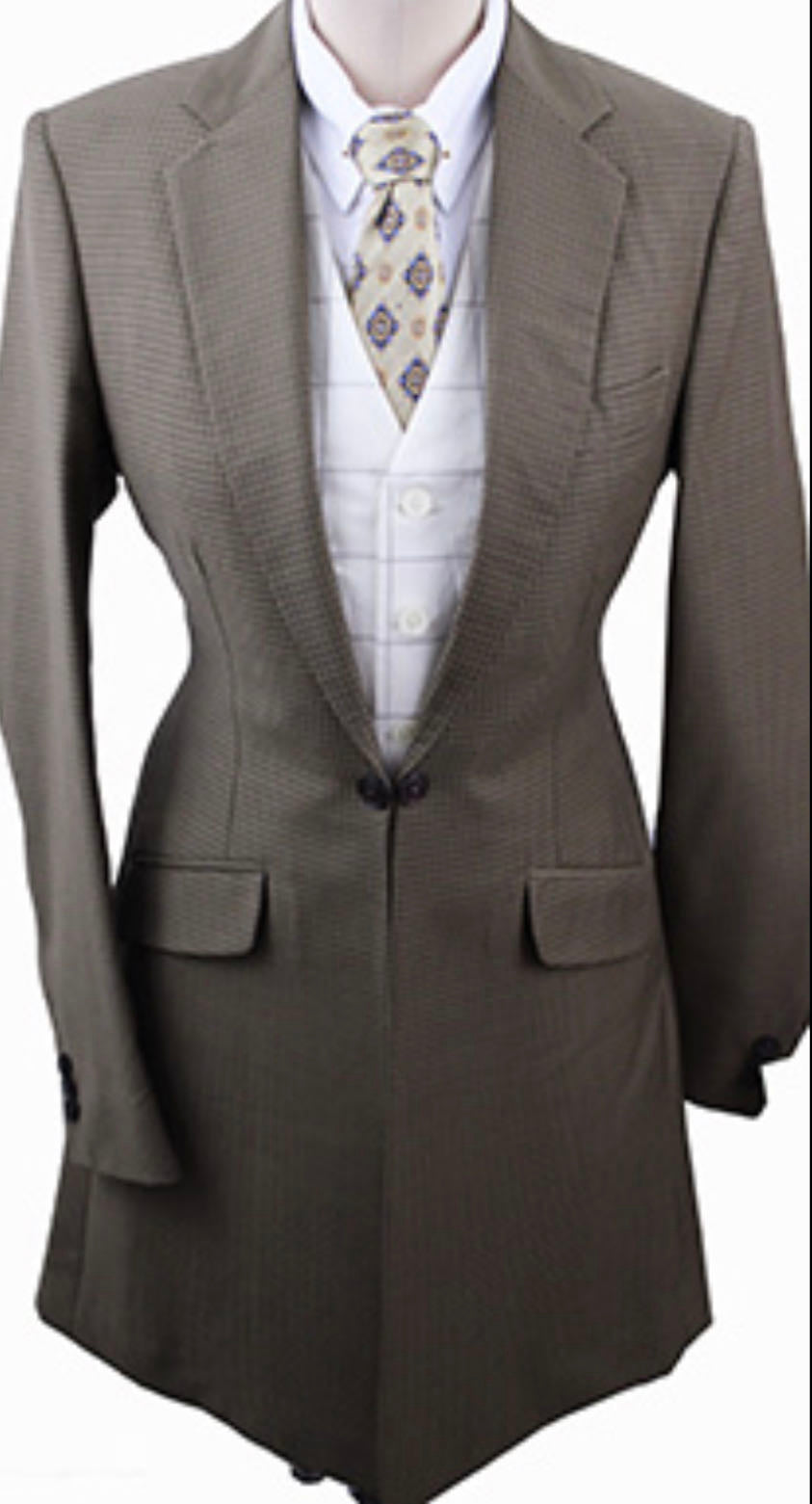 Becker Brothers Boy's Kangaroo Tone-on-Tone Houndstooth Day Suit