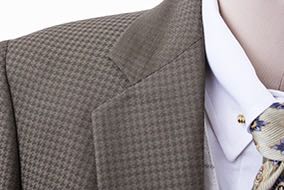 Becker Brothers Boy's Kangaroo Tone-on-Tone Houndstooth Day Suit