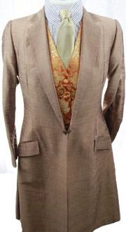 Day Coat Chavez Bronze Silk
