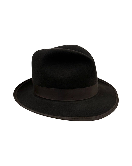 BRAND NEW! Becker Brothers Char Brown Snap Brim size 6 3/4