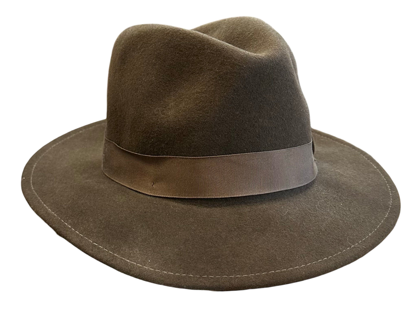 Snap Brim Orvis Brown Hat size 7