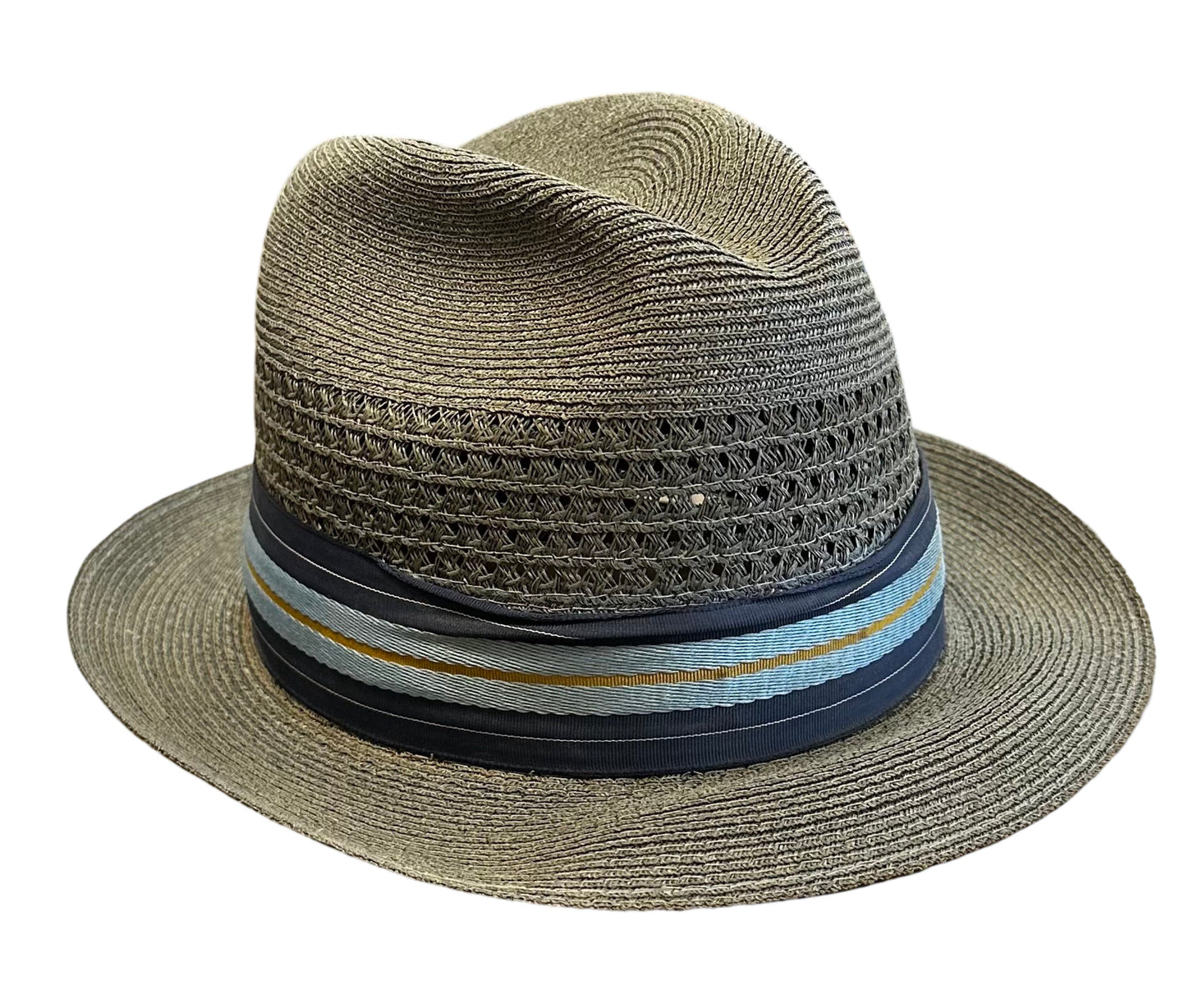 Snap Brim Stetson Sage Straw Hat size 7