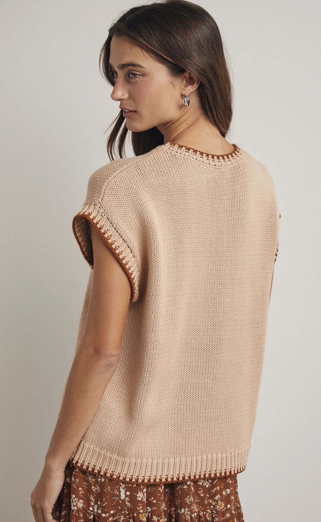 Yeehaw Pecan Sweater