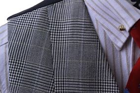 Vest Chavez Tan Glenplaid