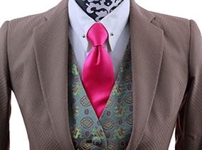 Day Suit RJ Becht Kangaroo Diamond Pattern