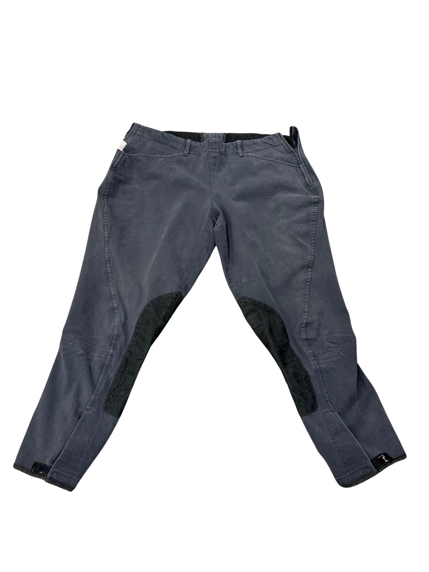 Hunt Breeches Tailored Sportsman Charcoal sz 32