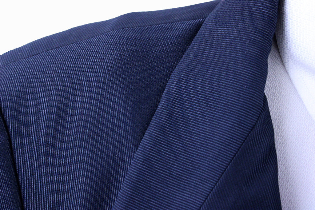Day Suit Marsha DeArriaga Navy Sheen Pinstrripe