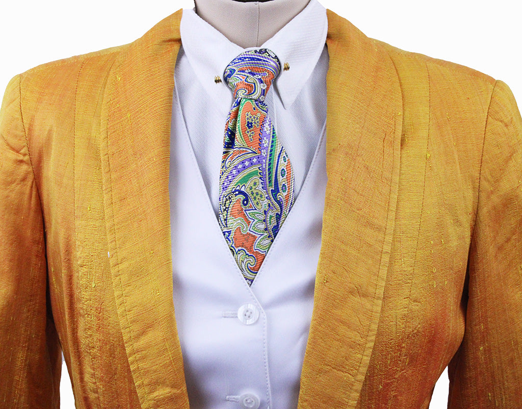 Day Coat Reed Hill Orange Sunburst
