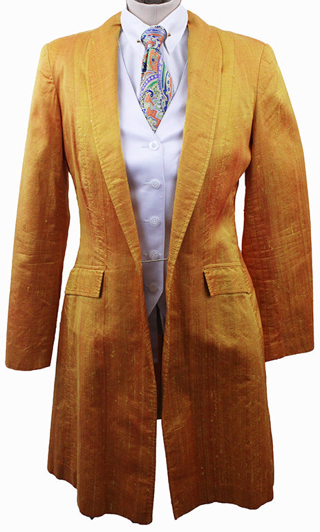 Day Coat Reed Hill Orange Sunburst