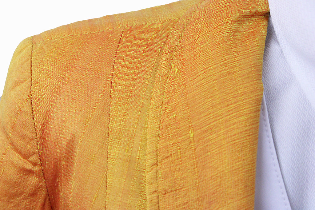 Day Coat Reed Hill Orange Sunburst