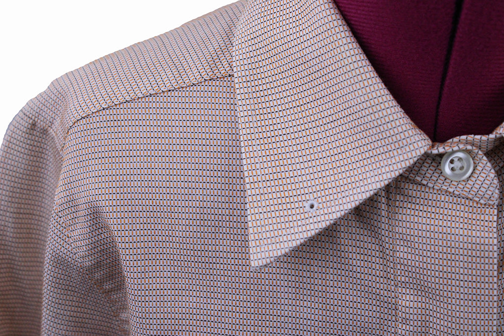 Shirt DeRegnaucourt Orange and Blue Mini Box