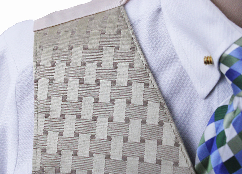 Vest Gold Sheen Box Square