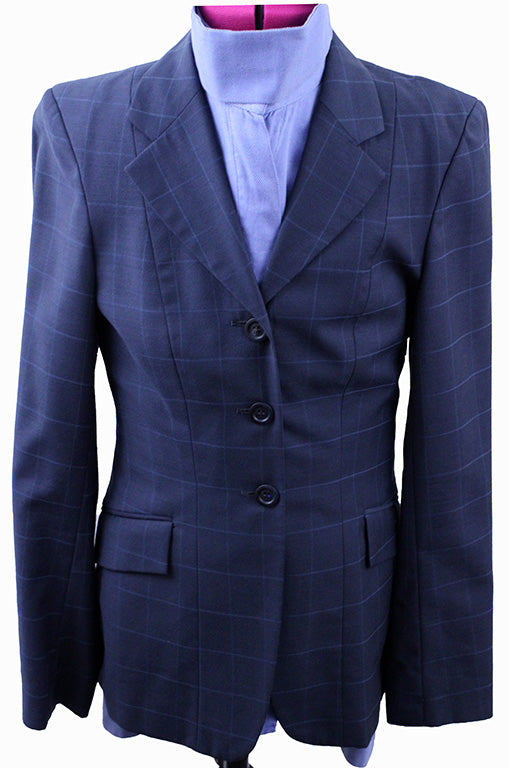 Hunt Coat Elite Slate Blue with Light Blue Windowpane