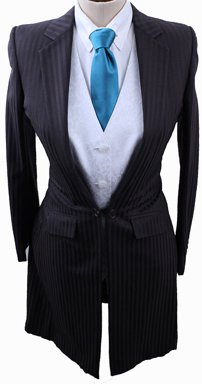 Day Suit DeRegnaucourt Brown Shadow Stripe