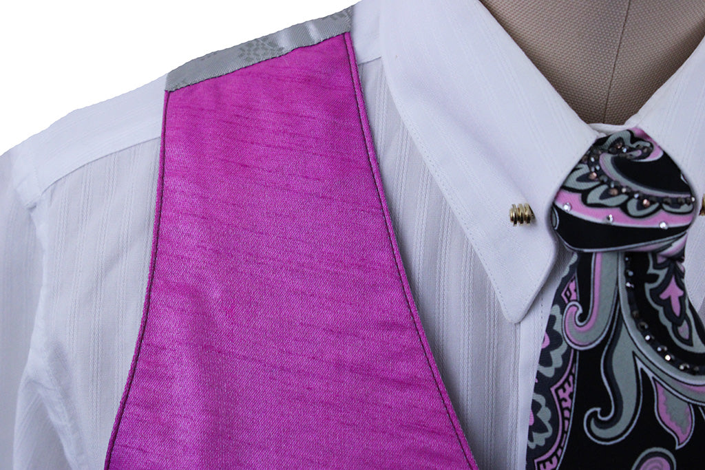 Vest Hartmeyer Magenta Sateen