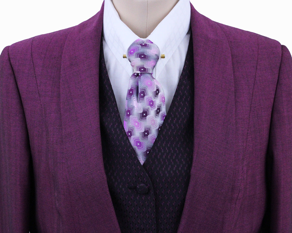 BRAND NEW! Chavez Berry Herringbone Day Coat