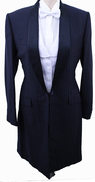 Formal Carl Meyers Navy Ribbon Sheen