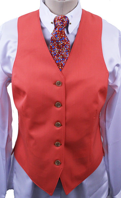 BRAND NEW! Becker Brothers Bright Orange Vest