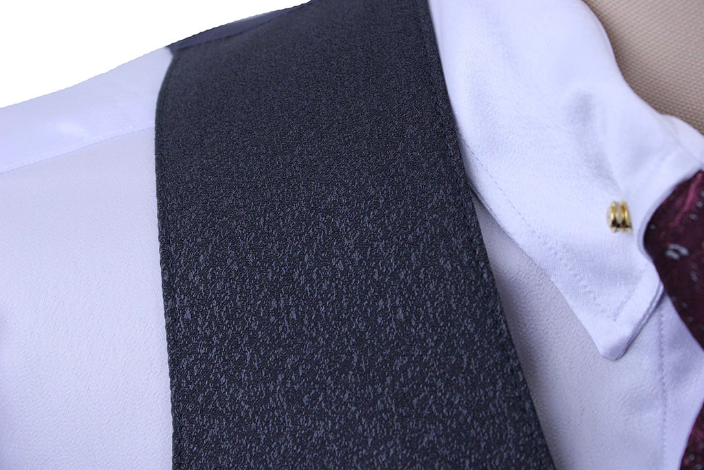 BRAND NEW! Becker Brothers Sharkskin Sheen Vest