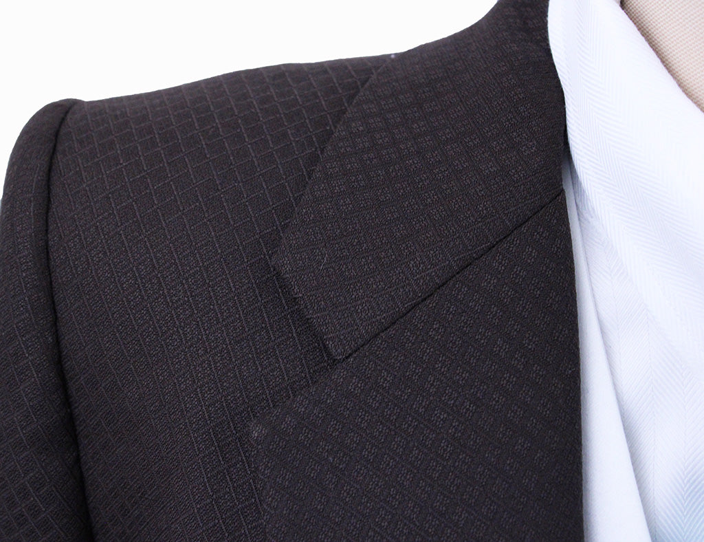 Day Suit Becker Brothers Brown Diamond Sheen with Two Jods