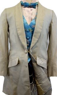 Daycoat Marsha DeArriaga Youth Wheat/Baby Blue Stripe Coat