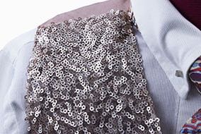 Vest Gold Sequin