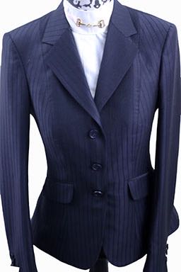 BRAND NEW! Becker Brothers Navy and Black Shadow Stripe