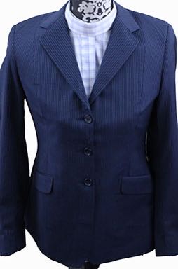Hunt Coat Frierson Navy with Light Blue Pinstripe