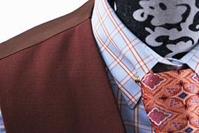 Vest Marsha DeArriaga Rust