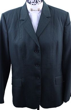Hunt Coat Miller Hunter Green with Red Pinstripe
