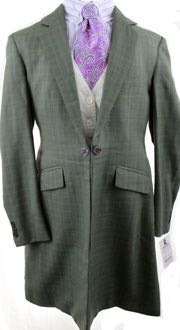 Day Suit, Becker Bros, Olive/Sage Green