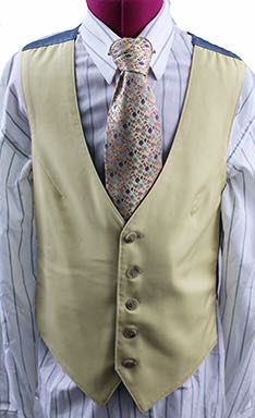 Vest LeCheval Reversible Blue and Yellow