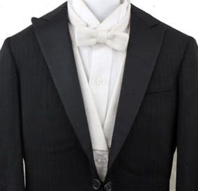 Formal Boys Becker Brothers Black Shadow Stripe