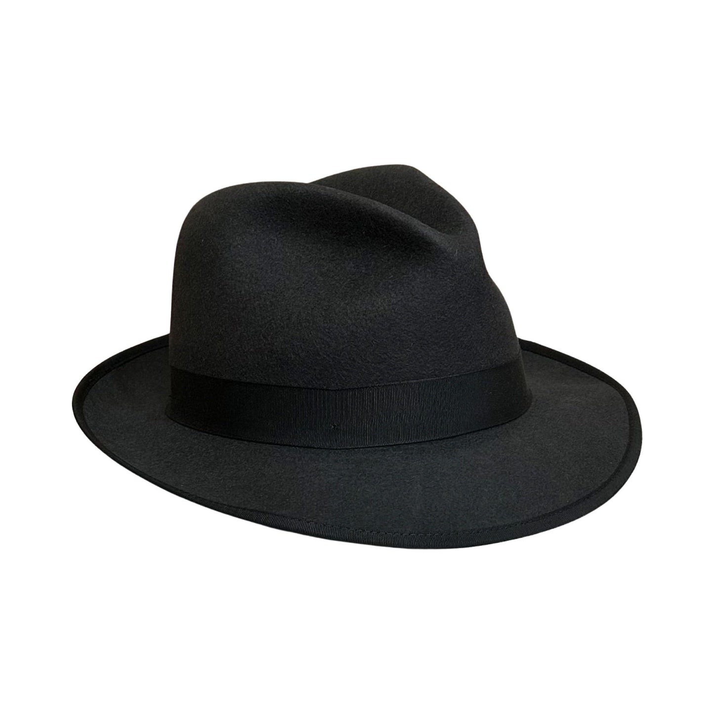 BRAND NEW! Becker Brothers Dark Grey Snap Brim size 7 1/8