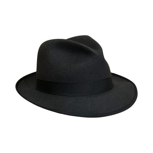BRAND NEW! Becker Brothers Dark Grey Snap Brim size 7 1/8