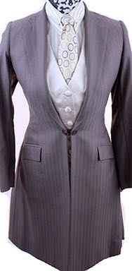 Day Suit Marsha DeArriaga Taupe Shadow Stripe
