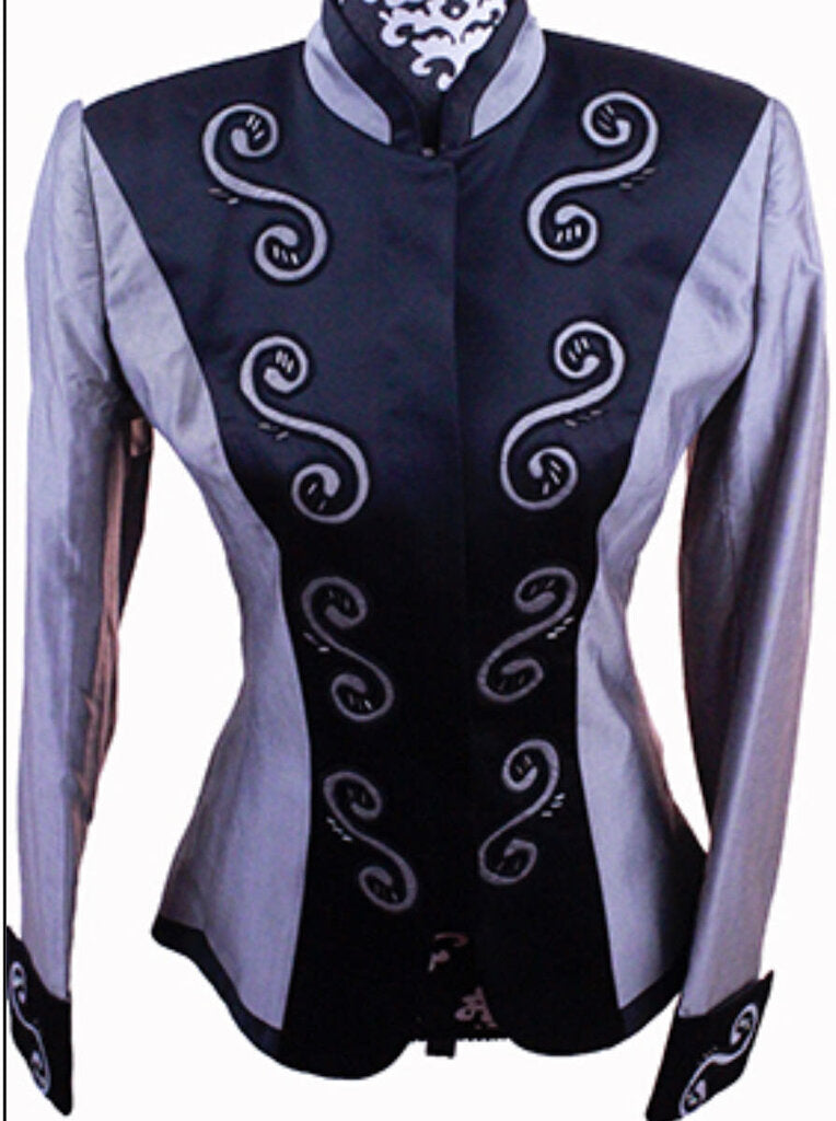 Western Jacket Black/Silver