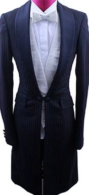 Formal DeRegnaucourt Navy Shadow Stripe