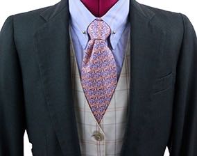 Boy's Suit Carl Meyers Hunter Green Pindot