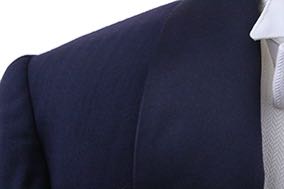 Formal DeRegnaucourt Navy Herringbone