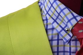 Vest Marsha DeArriaga Yellow Satin