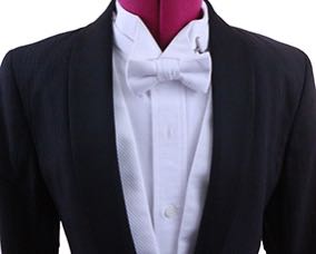 Formal LeCheval Black Shadow Stripe