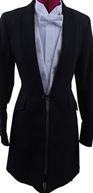Formal LeCheval Black Shadow Stripe