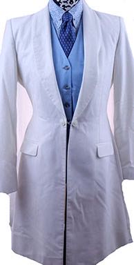 Day Coat Snooty Fox White