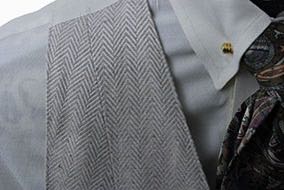 Vest Hartmeyer Tan Herringbone