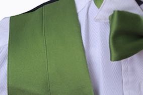 Formal Set DeRegnaucourt Olive Satin
